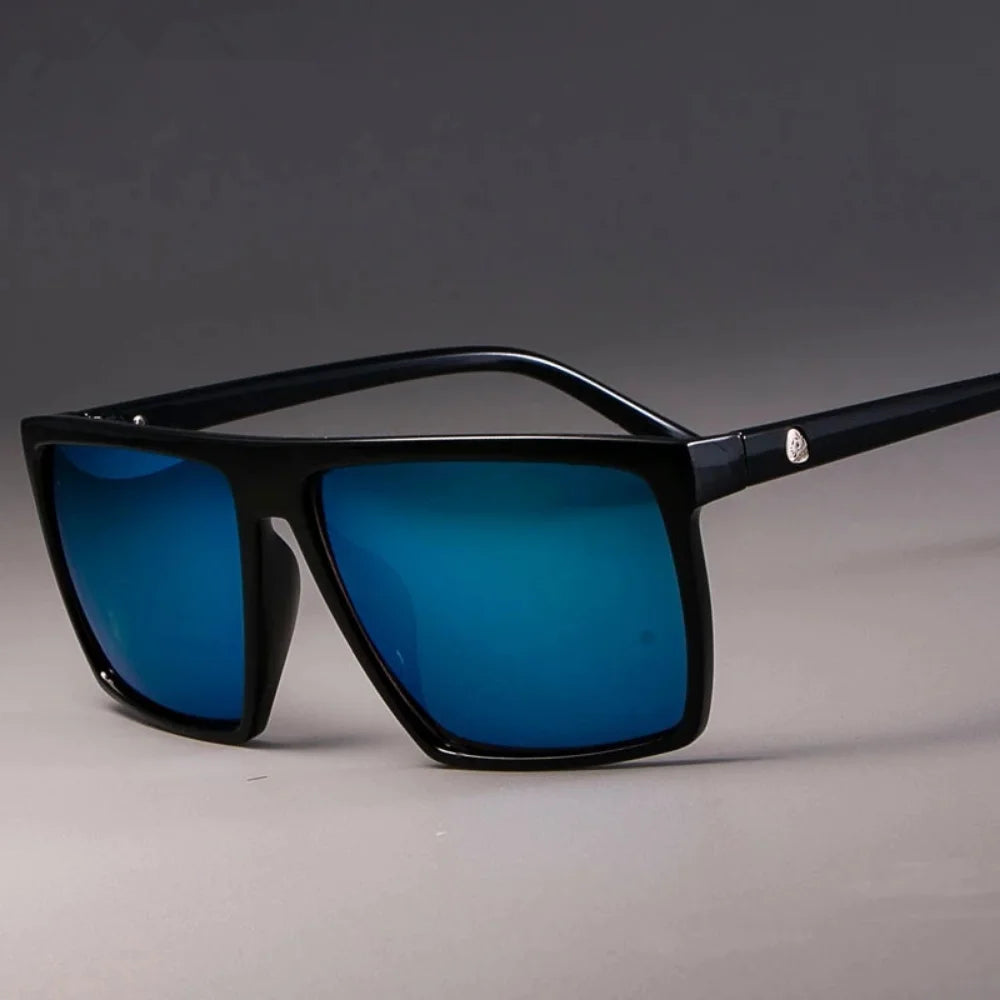 Retro Skull Square Frame Sunglasses