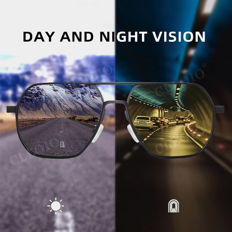 Anti-glare Day Night Vision Glasses