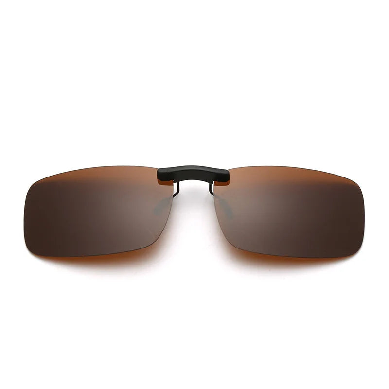 Versatile Polarized Clip-On Sunglasses