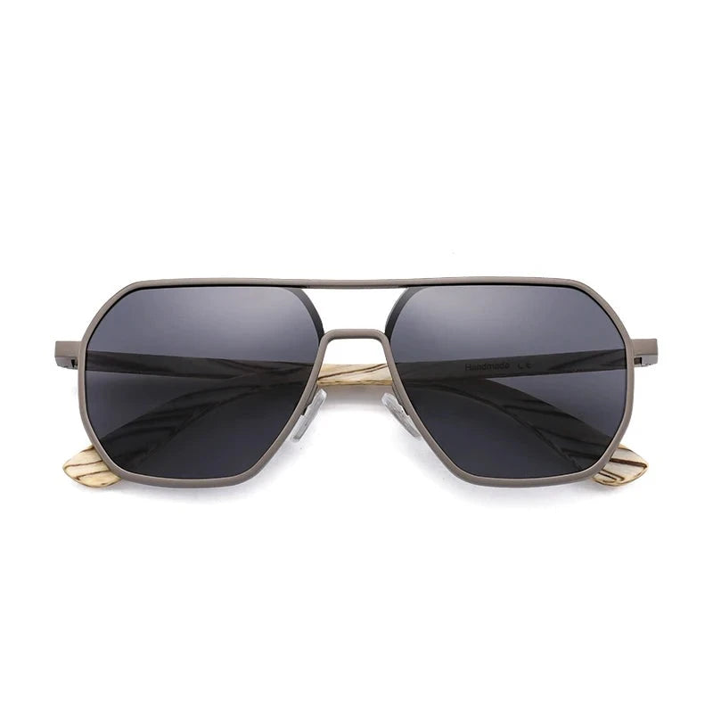 Hu Wood Polarized Sunglasses