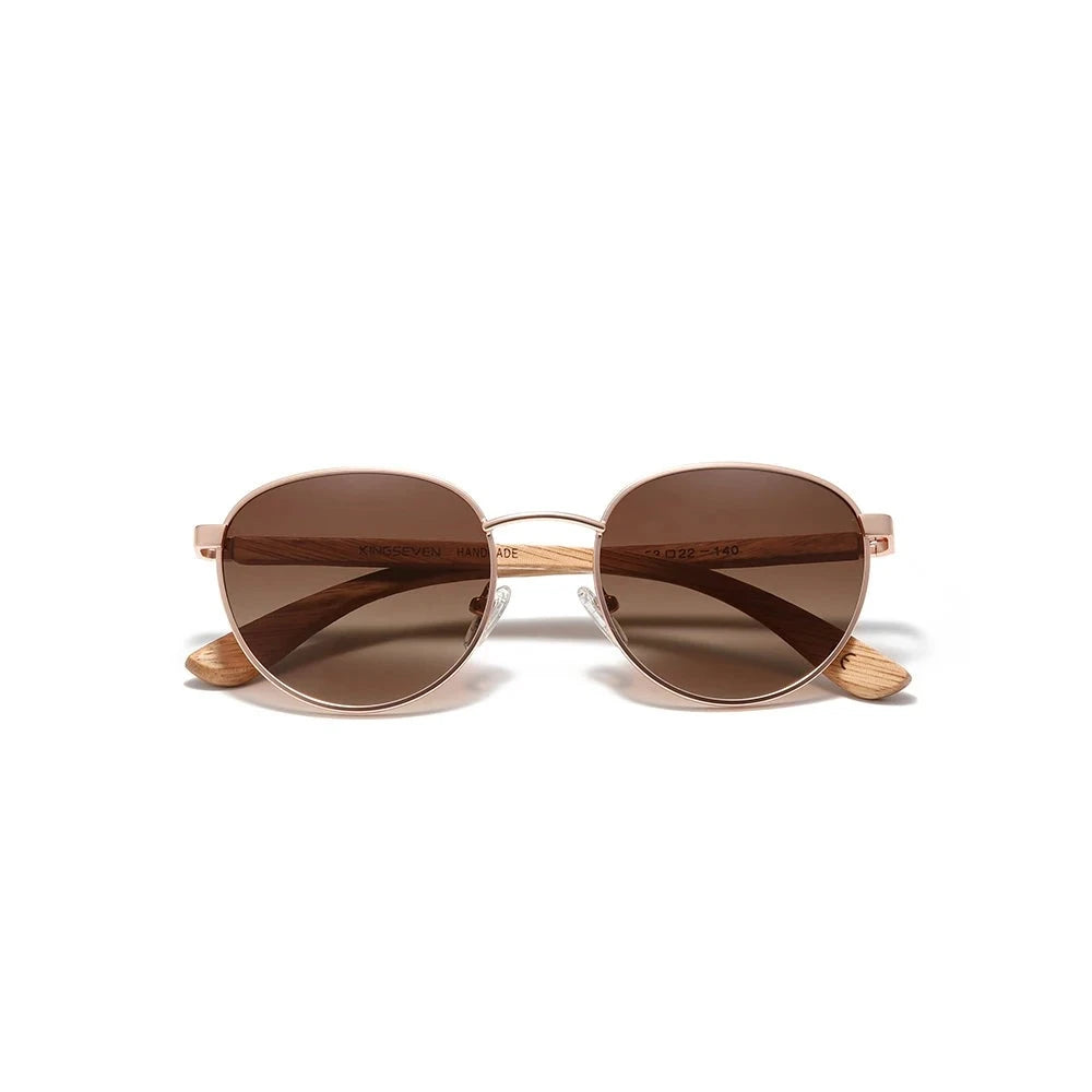 Polarized Natural Wood Sunglasses